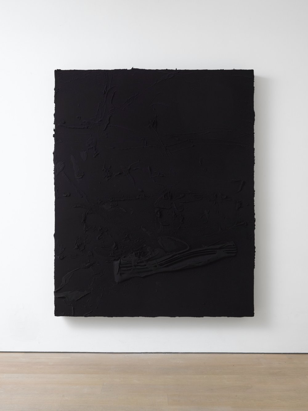 Jason Martin, Untitled (Dioxazine violet), 2020 