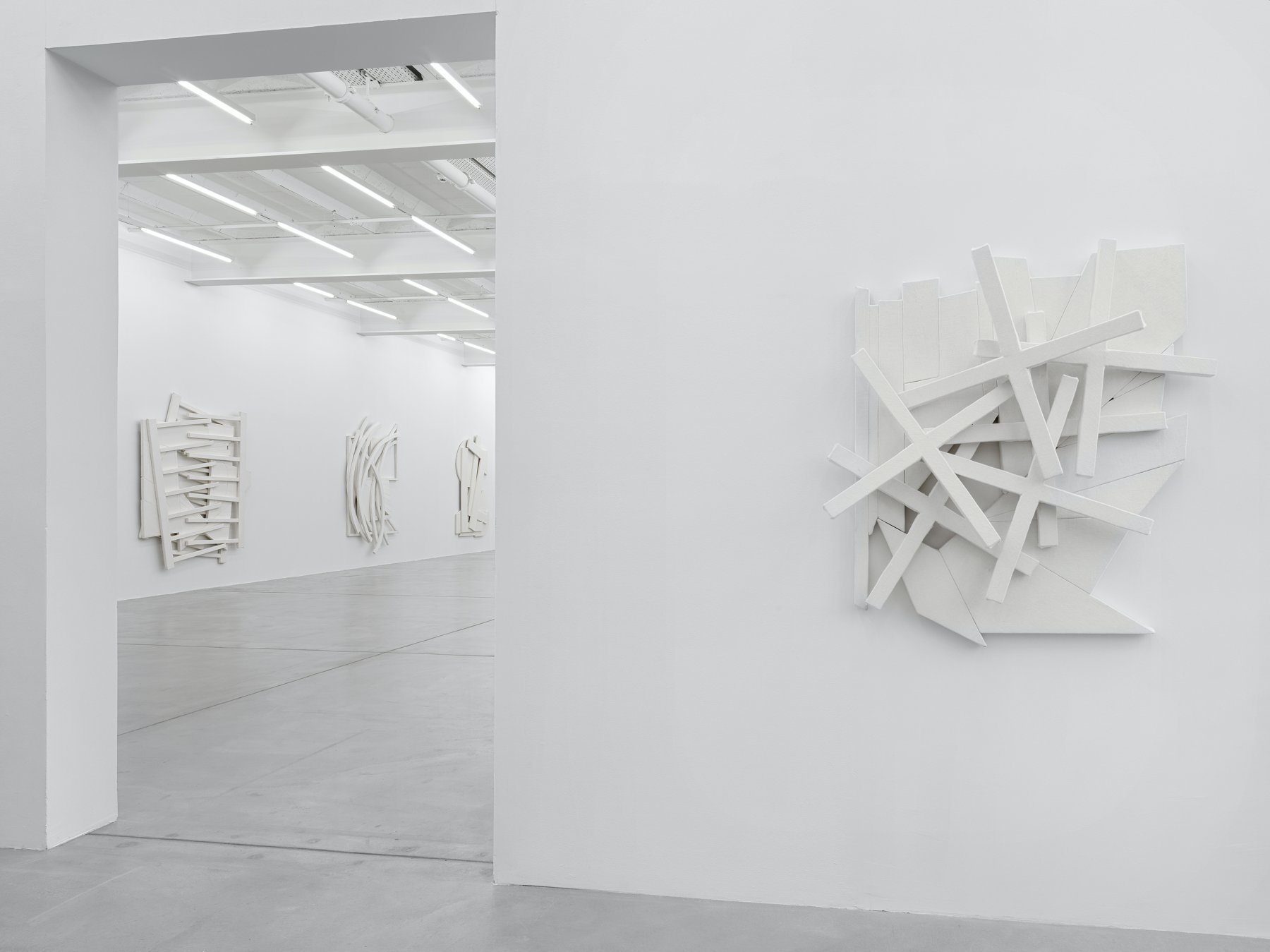 Installation image for Wyatt Kahn, at Galerie Eva Presenhuber