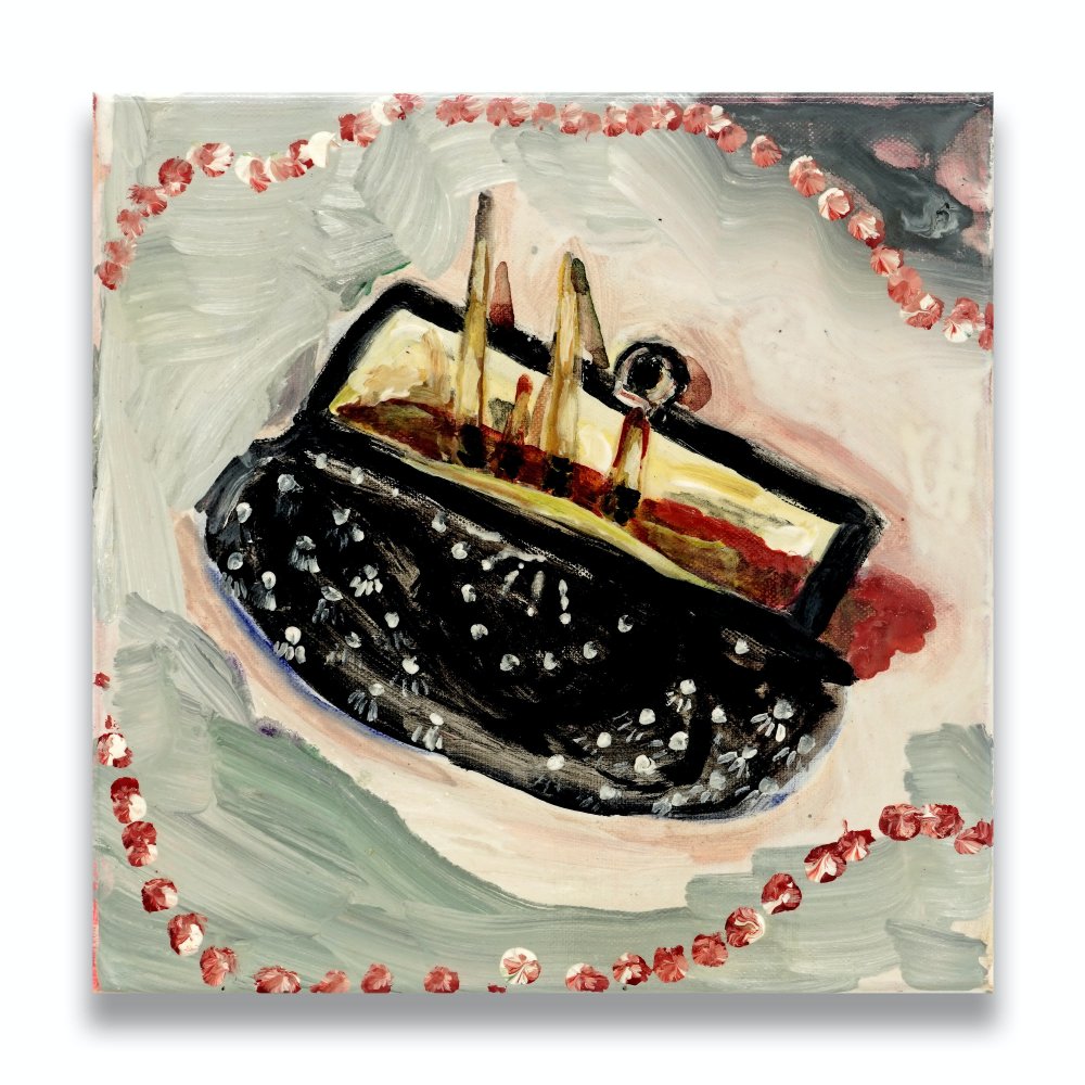 Klodin Erb, Bestücktes Täschchen (aus der Serie Memory), 2019