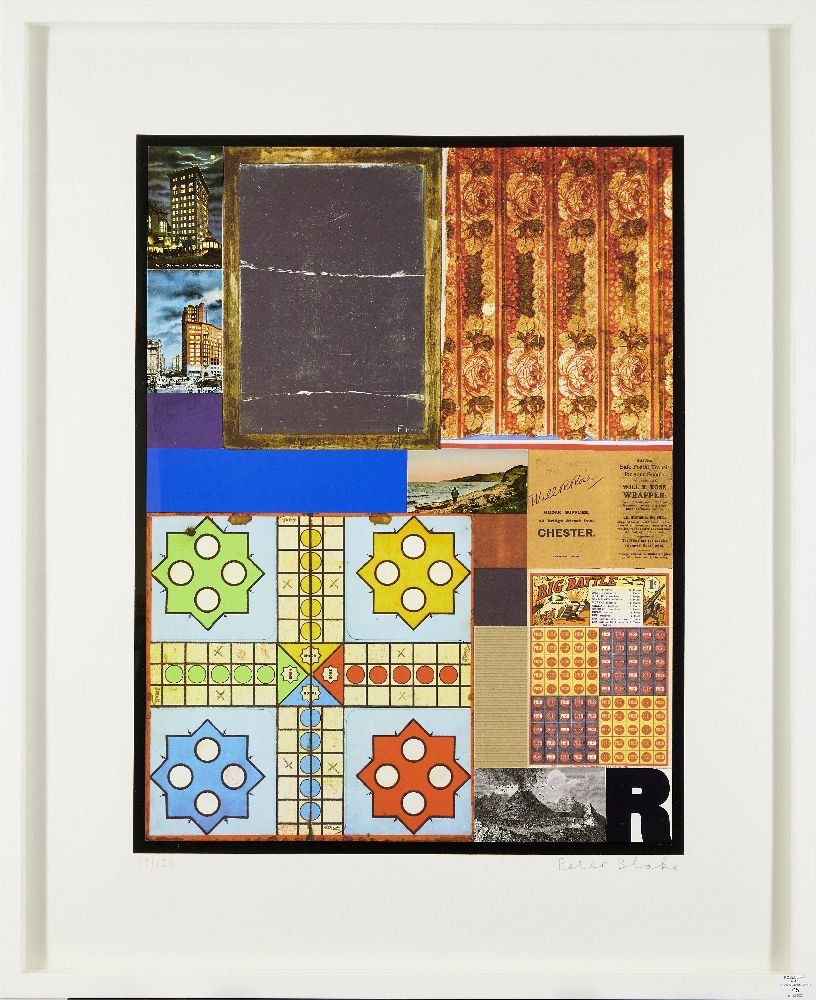 Peter Blake, Homage to Rauschenberg I, 2011