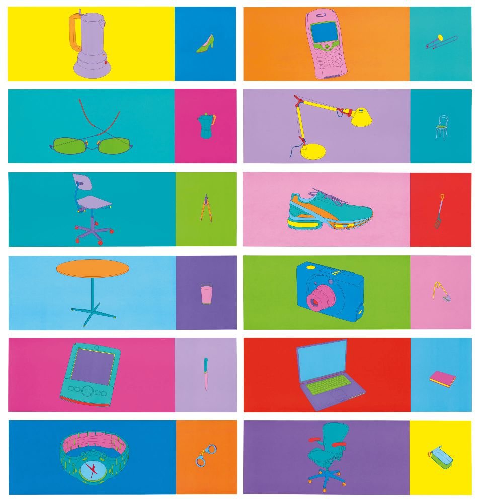 Michael Craig-Martin, Folio, 2004