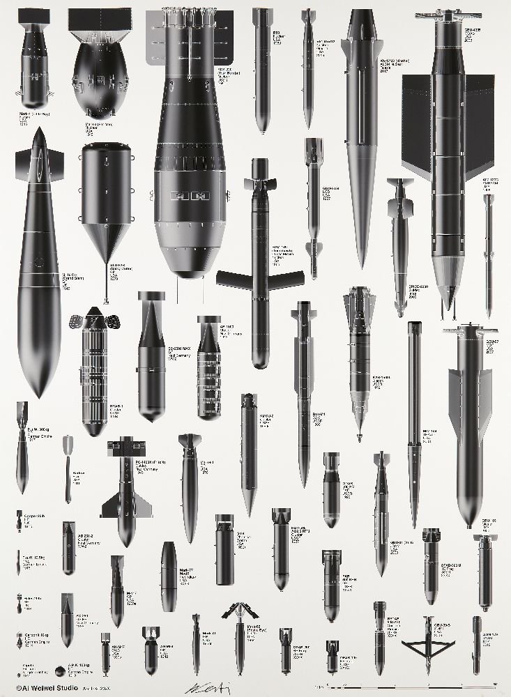 Ai Weiwei, Bomb, 2020