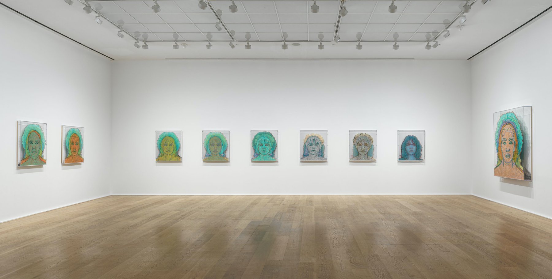 Image for Charles Gaines: Multiples of Nature, Trees and Faces, at Hauser & Wirth