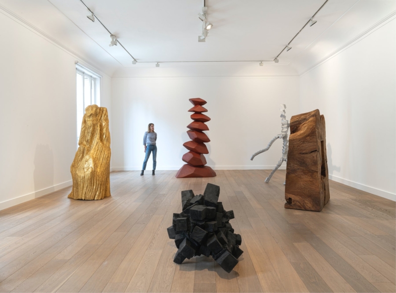 Image for David Nash: The Many Voices of the Trees, at Galerie Lelong
