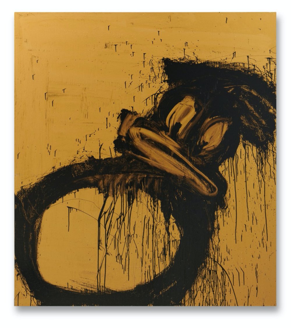 Joyce Pensato, Four Donalds-4, 2017