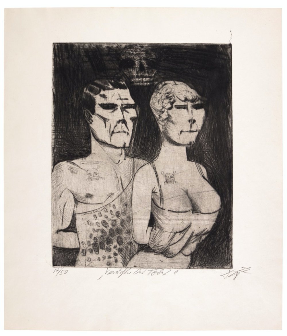Otto Dix, Zirkus (K. 32 - 41), 1922