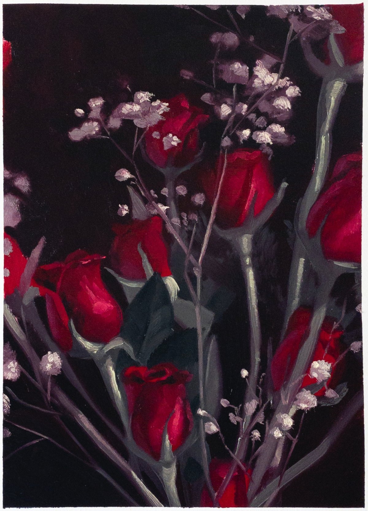 Patrick Bayly, roses, 2021