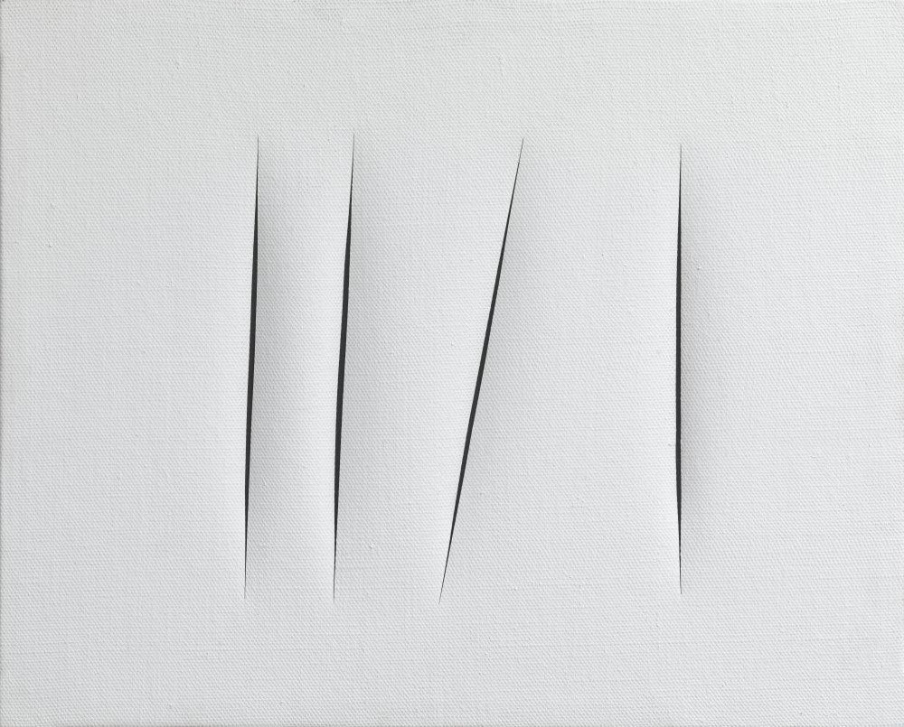 Lucio Fontana, Concetto spaziale, Attese, 1964 - 1965
