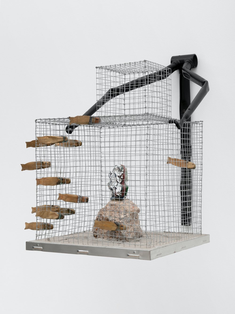 Bill Woodrow and Richard Deacon, Tiddler, 2021