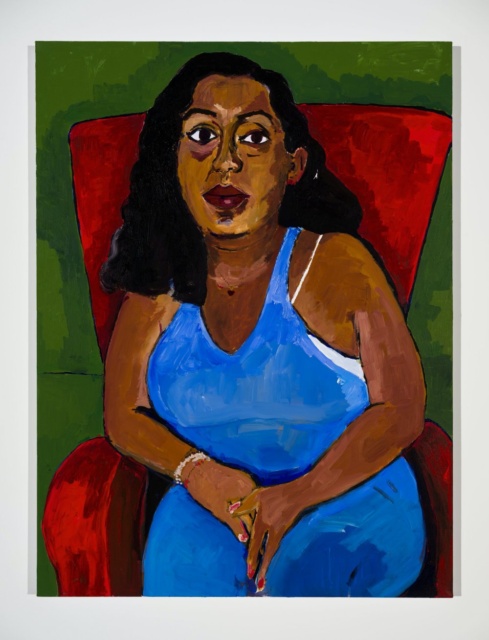Henry Taylor & Henry Taylor, Portrait of my cousin GF: Dana Gallegos, 2020