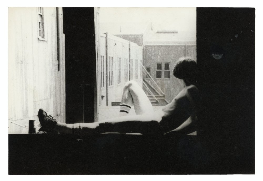 Alvin Baltrop, The Piers (man sitting on windowsill), n.d. (1975-1986)