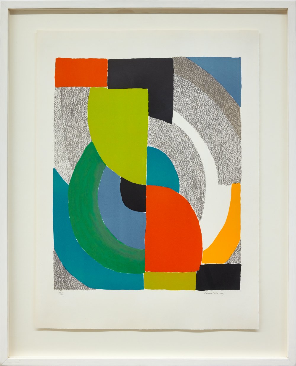 Sonia Delaunay, Helice Olympie, 1969