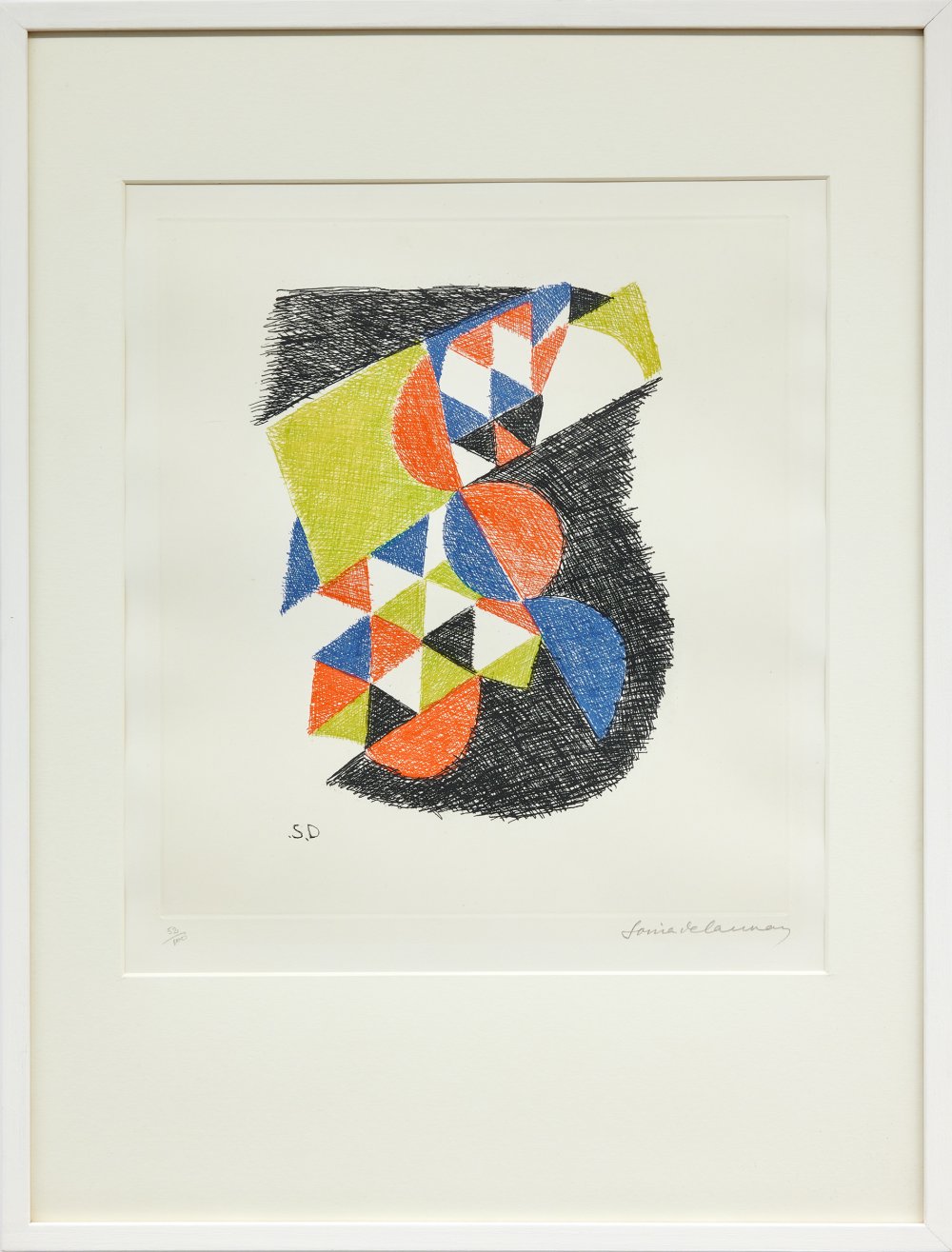 Sonia Delaunay, Untitled, 1966