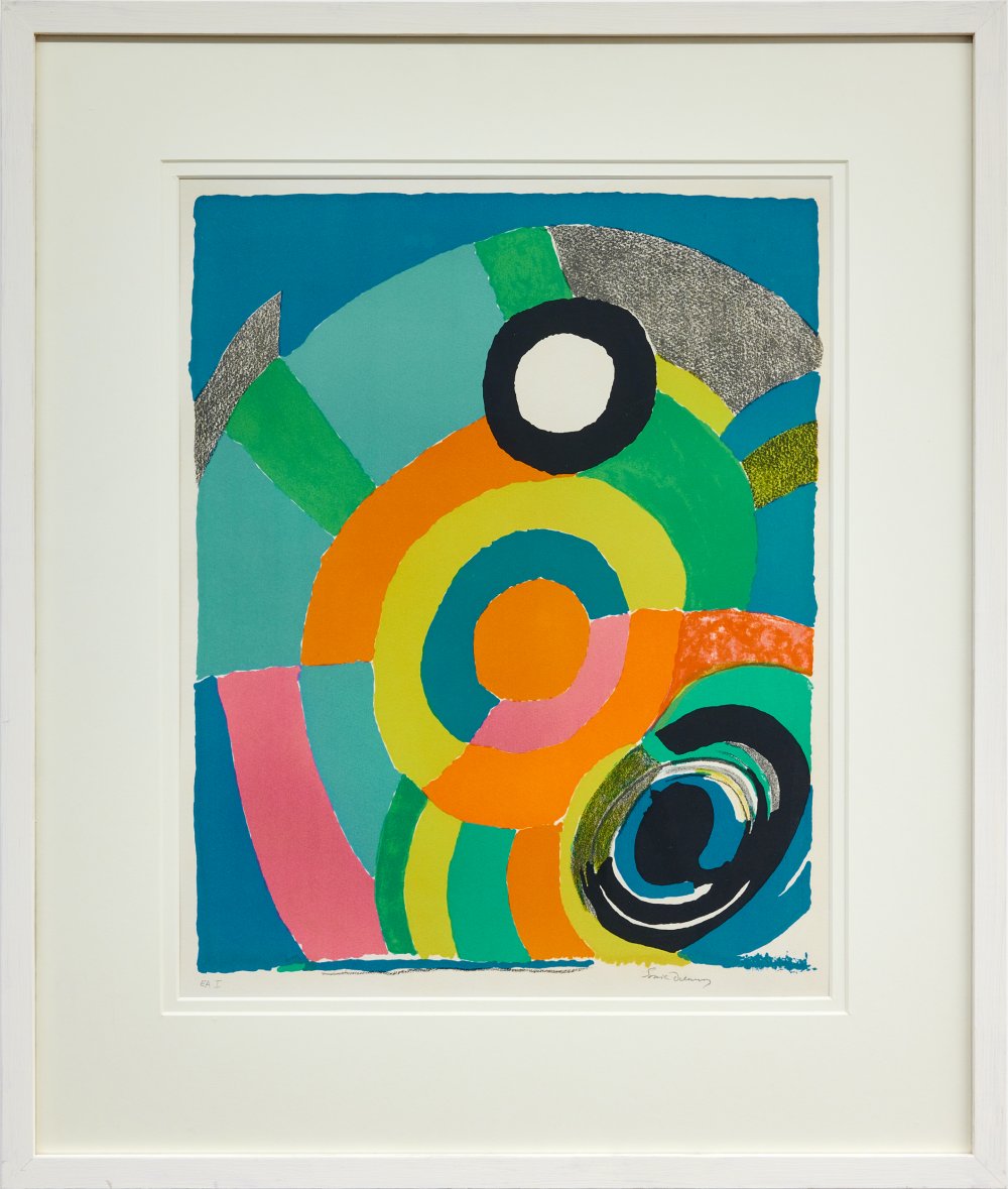 Sonia Delaunay, Thunderbird, 1973