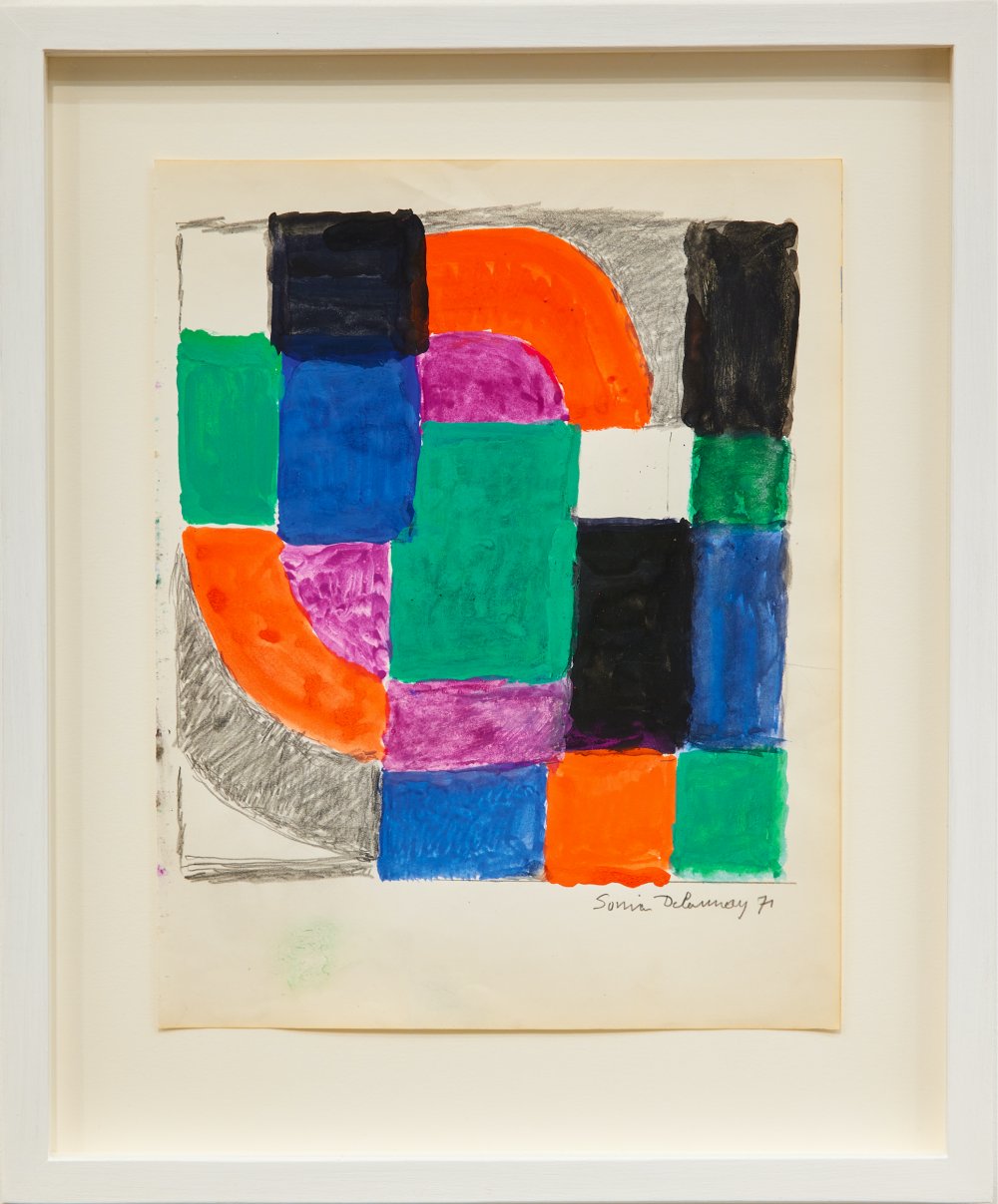 Sonia Delaunay, Rythme Couleur, 1971