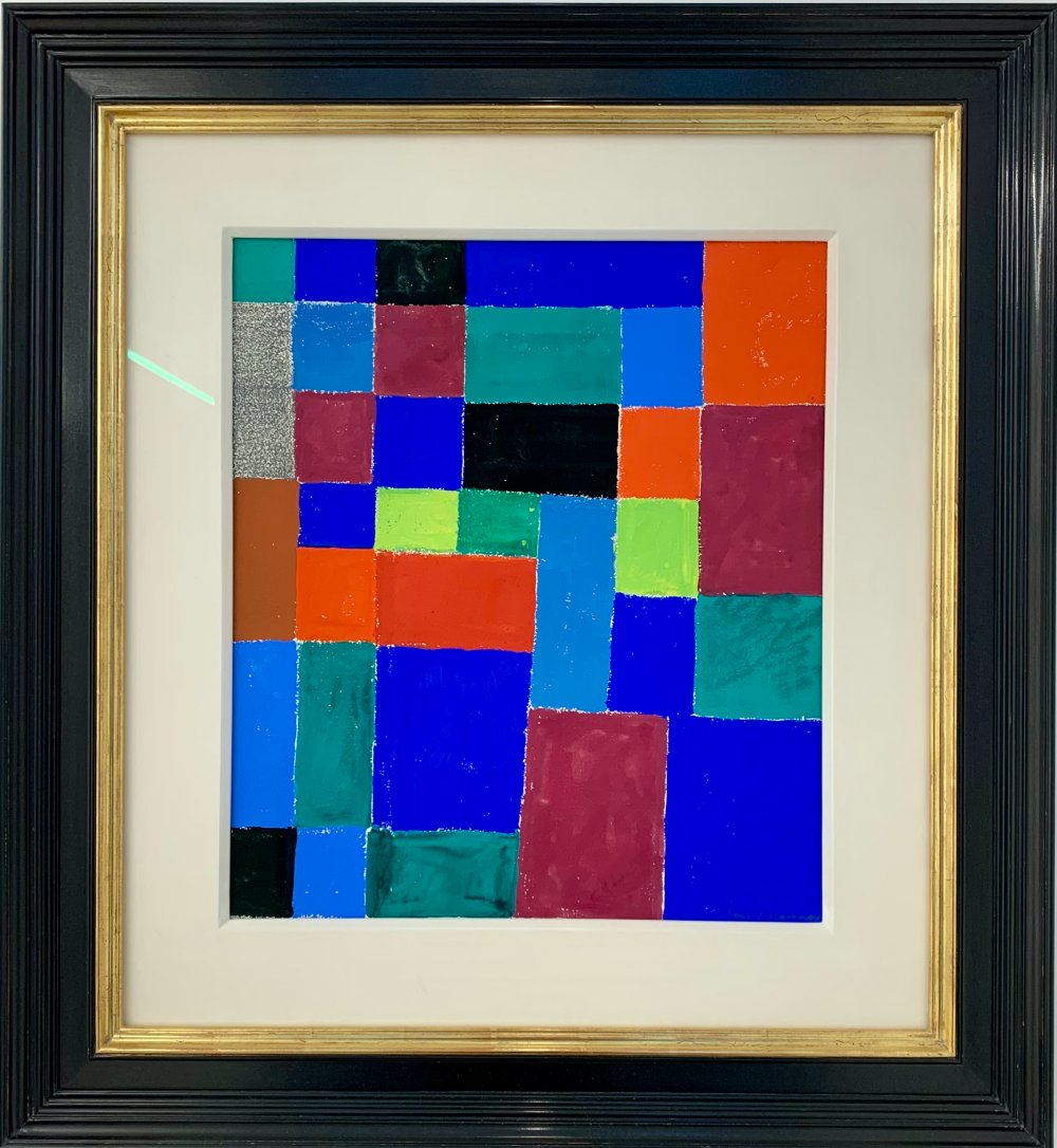 Sonia Delaunay, Rythme Couleur #1460, 1967