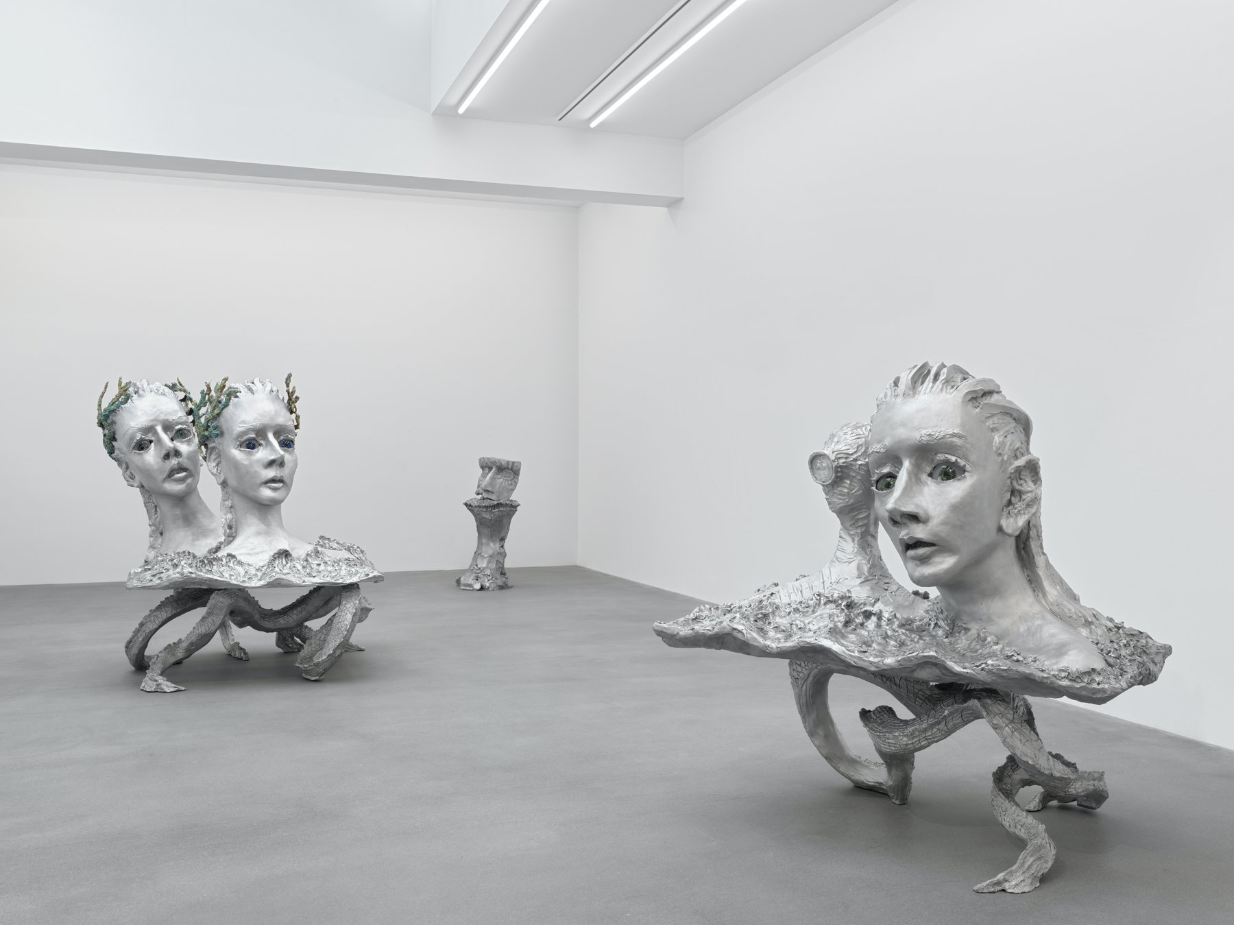 Image for Jean-Marie Appriou: Fire on the Sea, at Galerie Eva Presenhuber, Waldmannstrasse