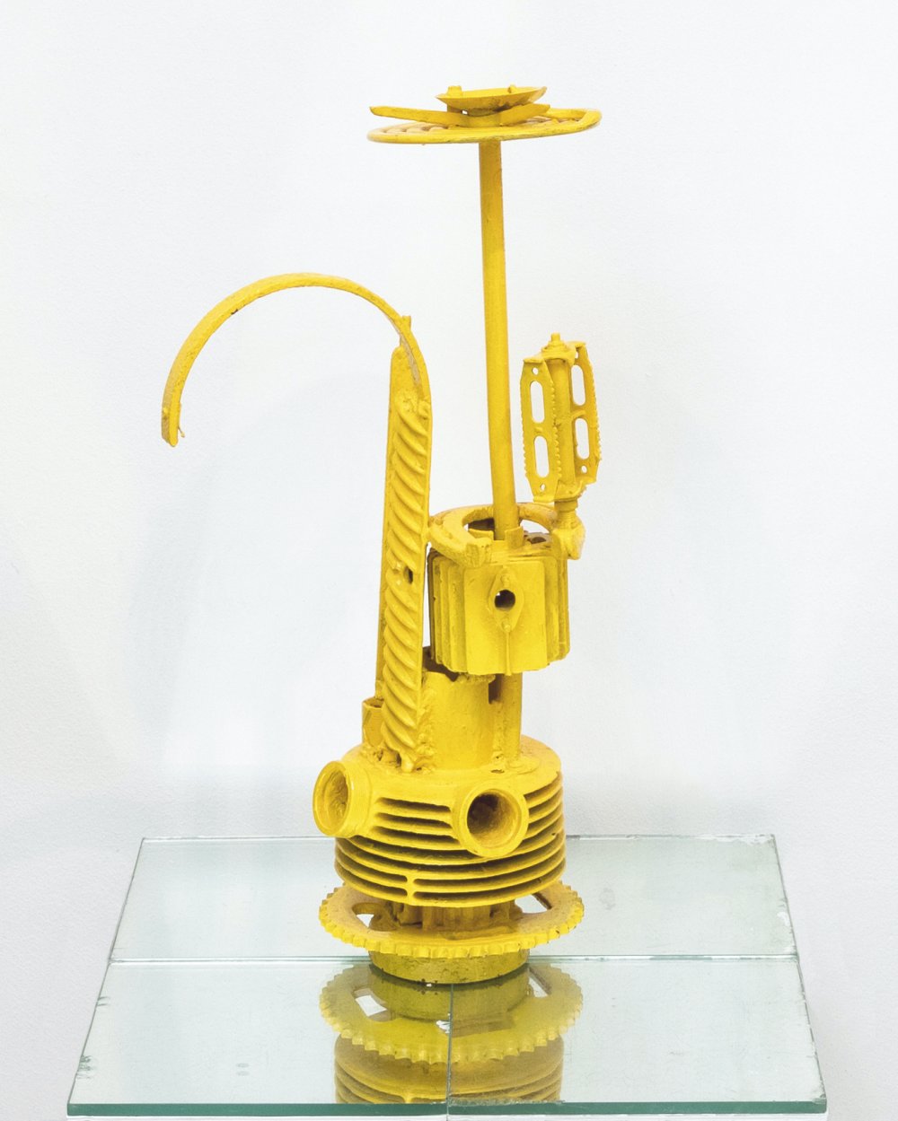 Stano Filko, Model of Observation Tower (Yellow), 1966-1967