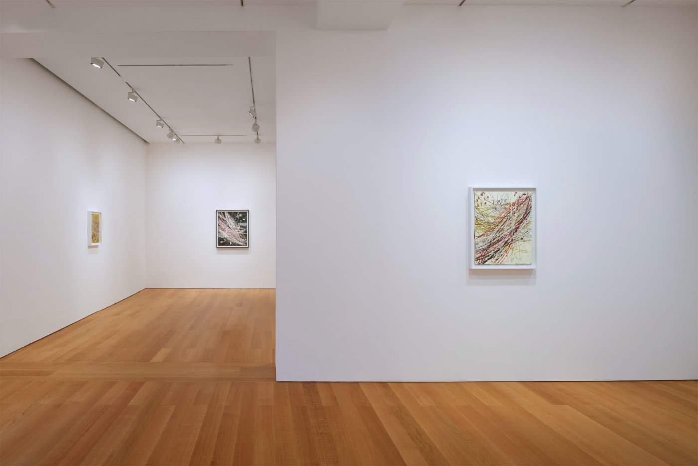 Installation image for Mark Grotjahn: Horizontals, at Gagosian