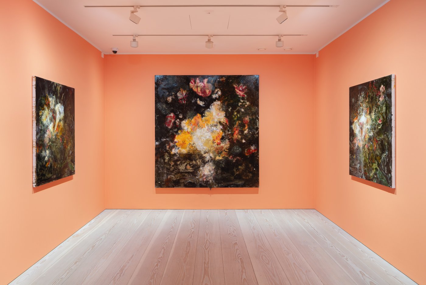 Installation image for Heikki Marila: Miasma II | Still Life After Rachel Ruysch, at Galerie Forsblom