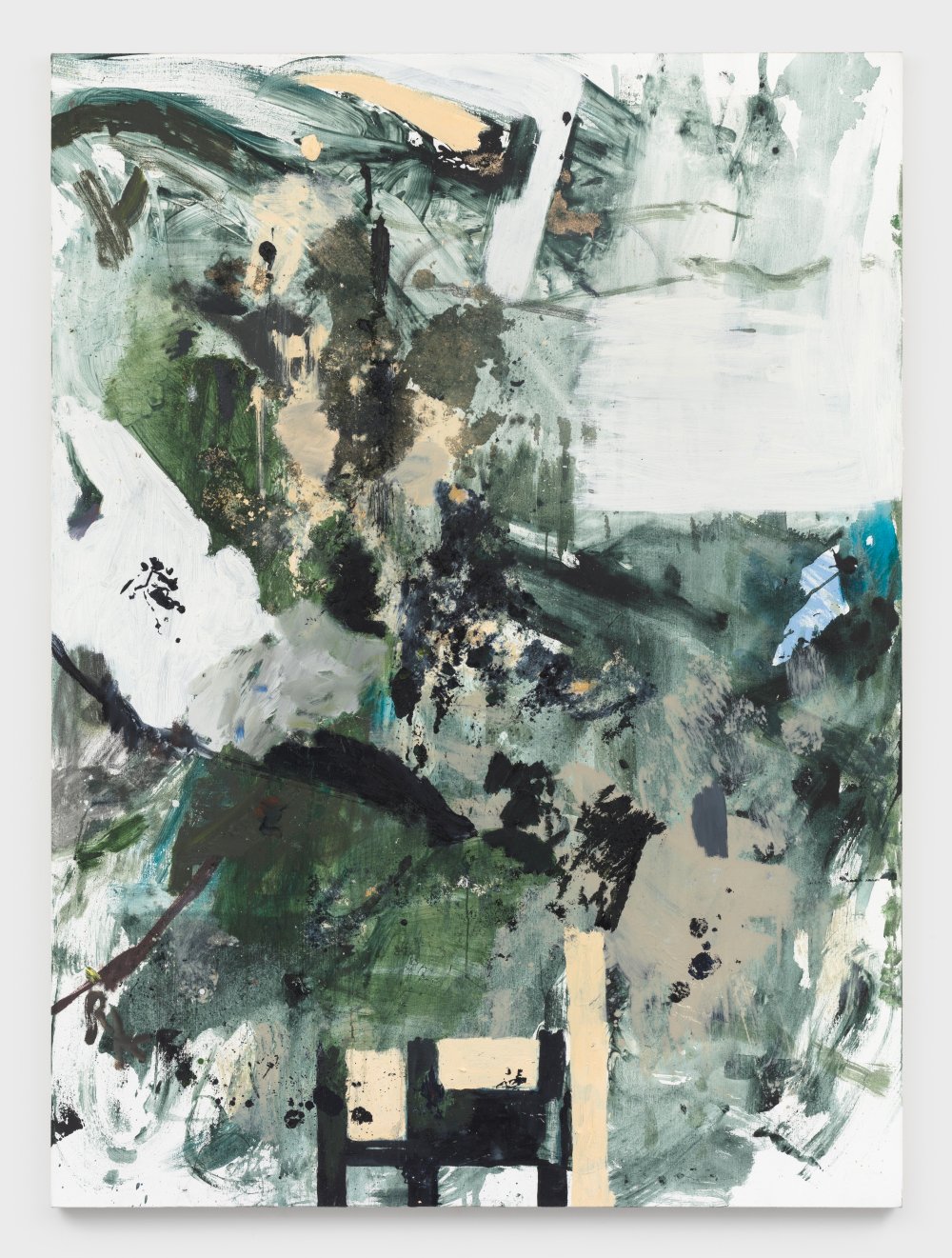 Rosy Keyser, Sash Pane Dispersion, 2020