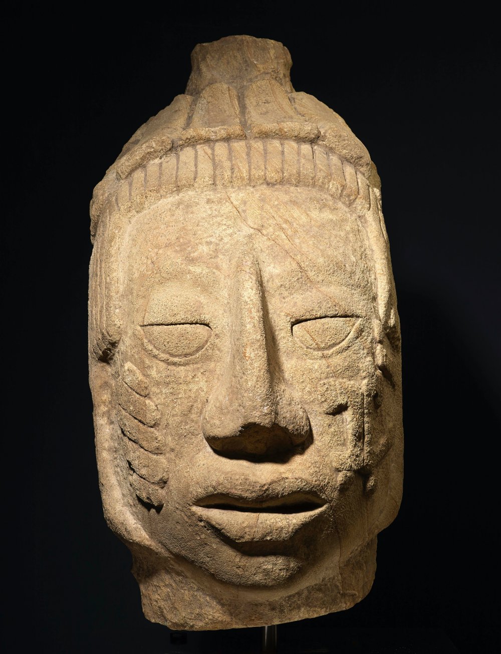 Portrait Head of a Female, Maya
