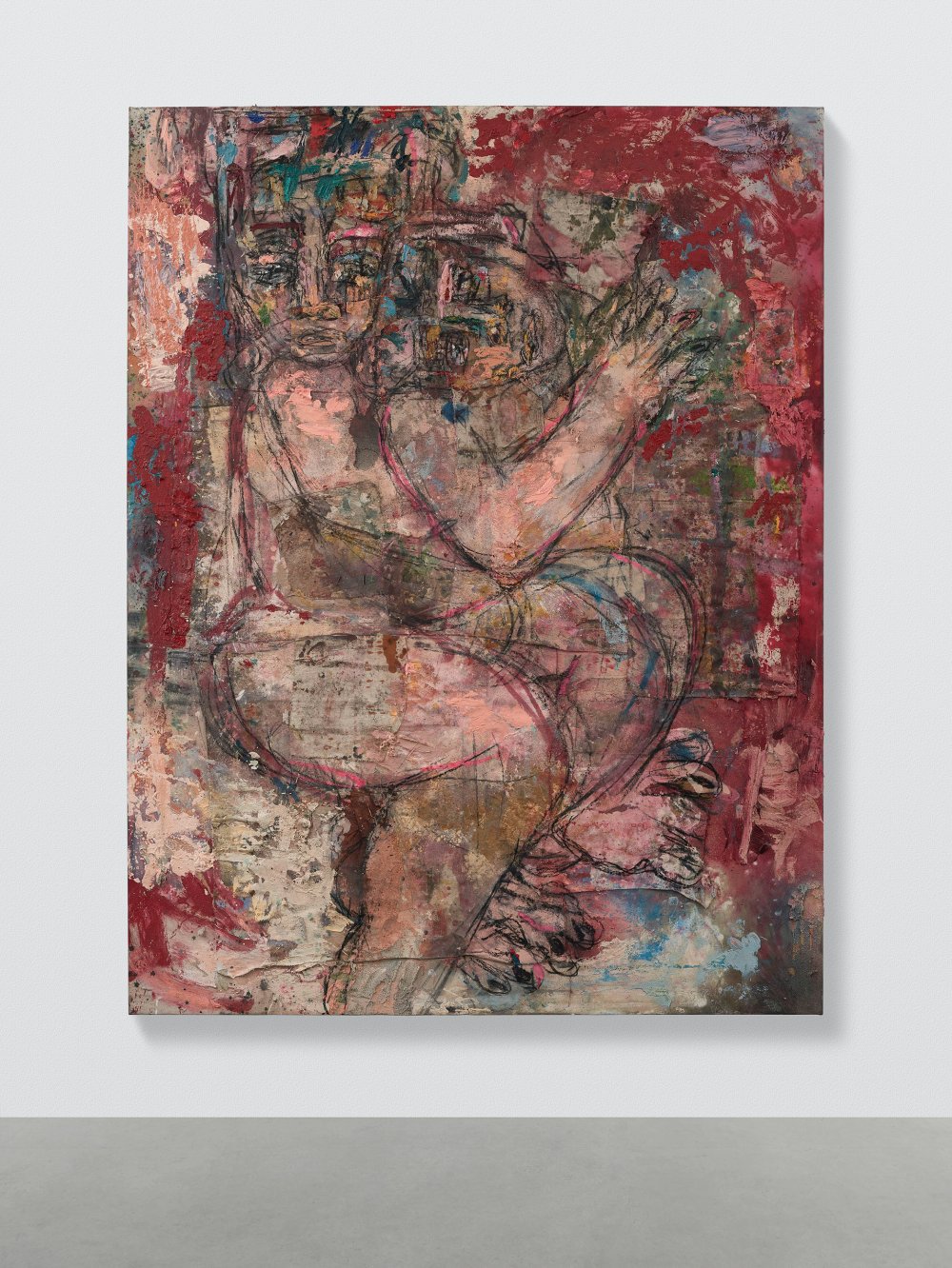 Daniel Crews-Chubb, Couples 1 (red), 2021