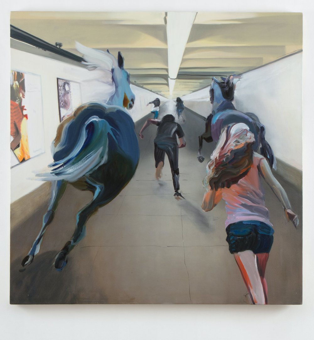 Yifan Jiang, Subway horses, 2021