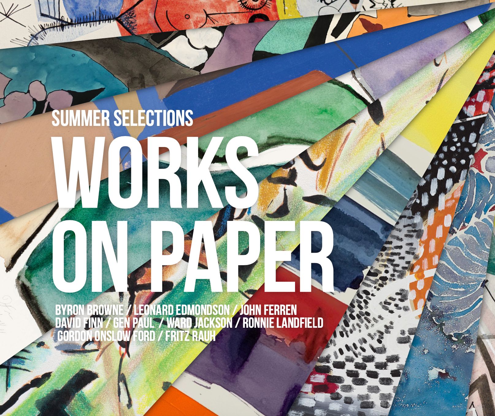 Image for Summer Selections: Works on Paper - 20th Century Modern + Contemporary, at Findlay Galleries