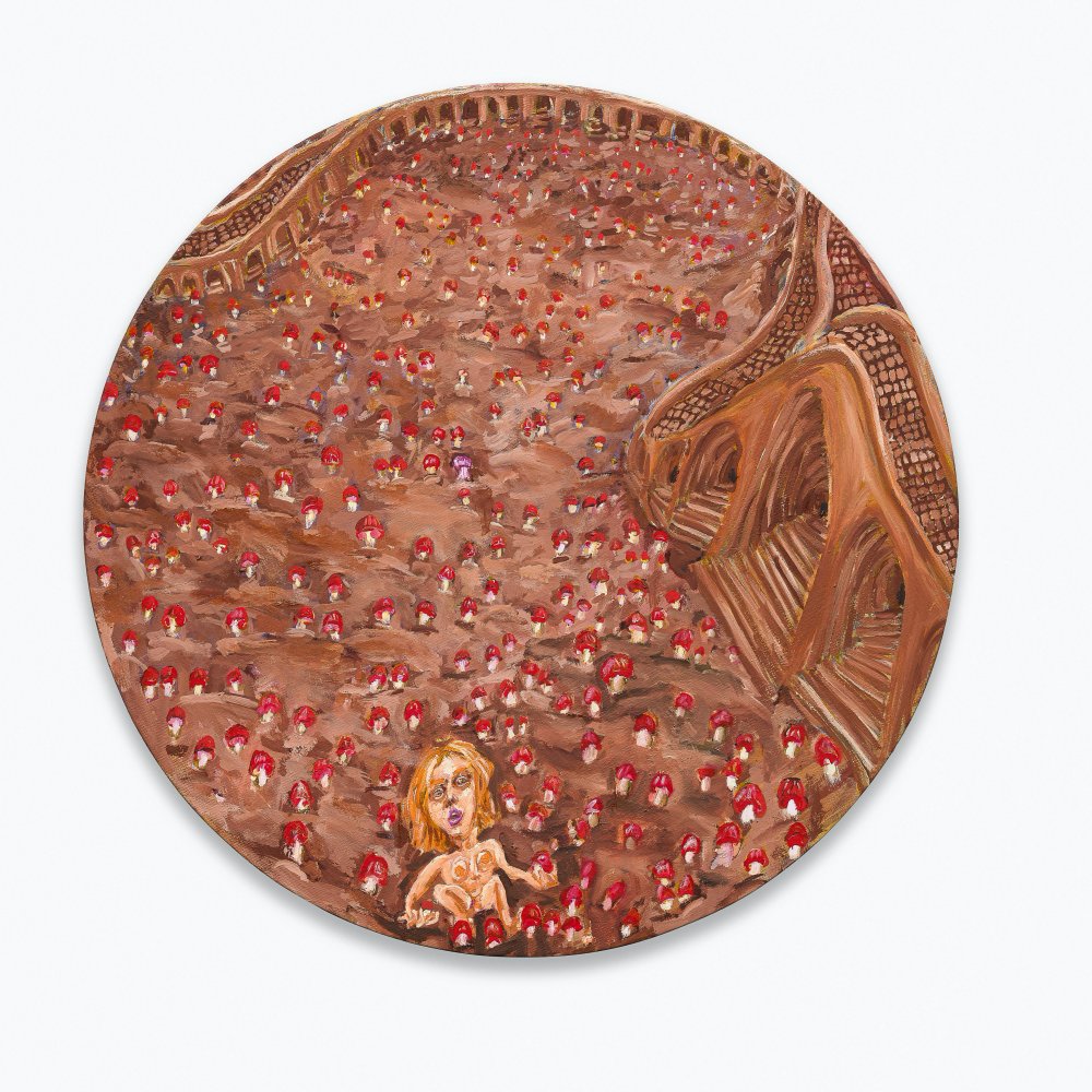 Mushroom-Tondo