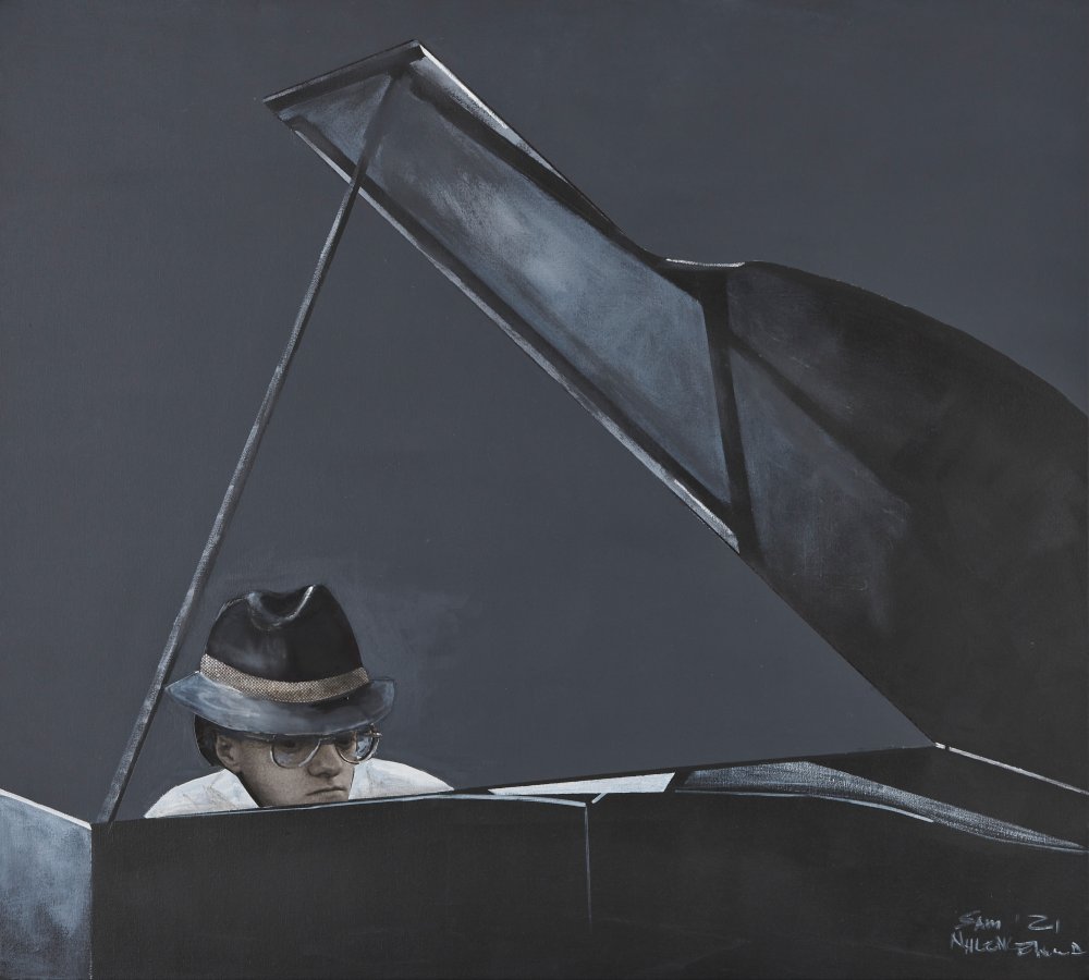 Sam Nhlengethwa, Michel Petrucciani, 2021