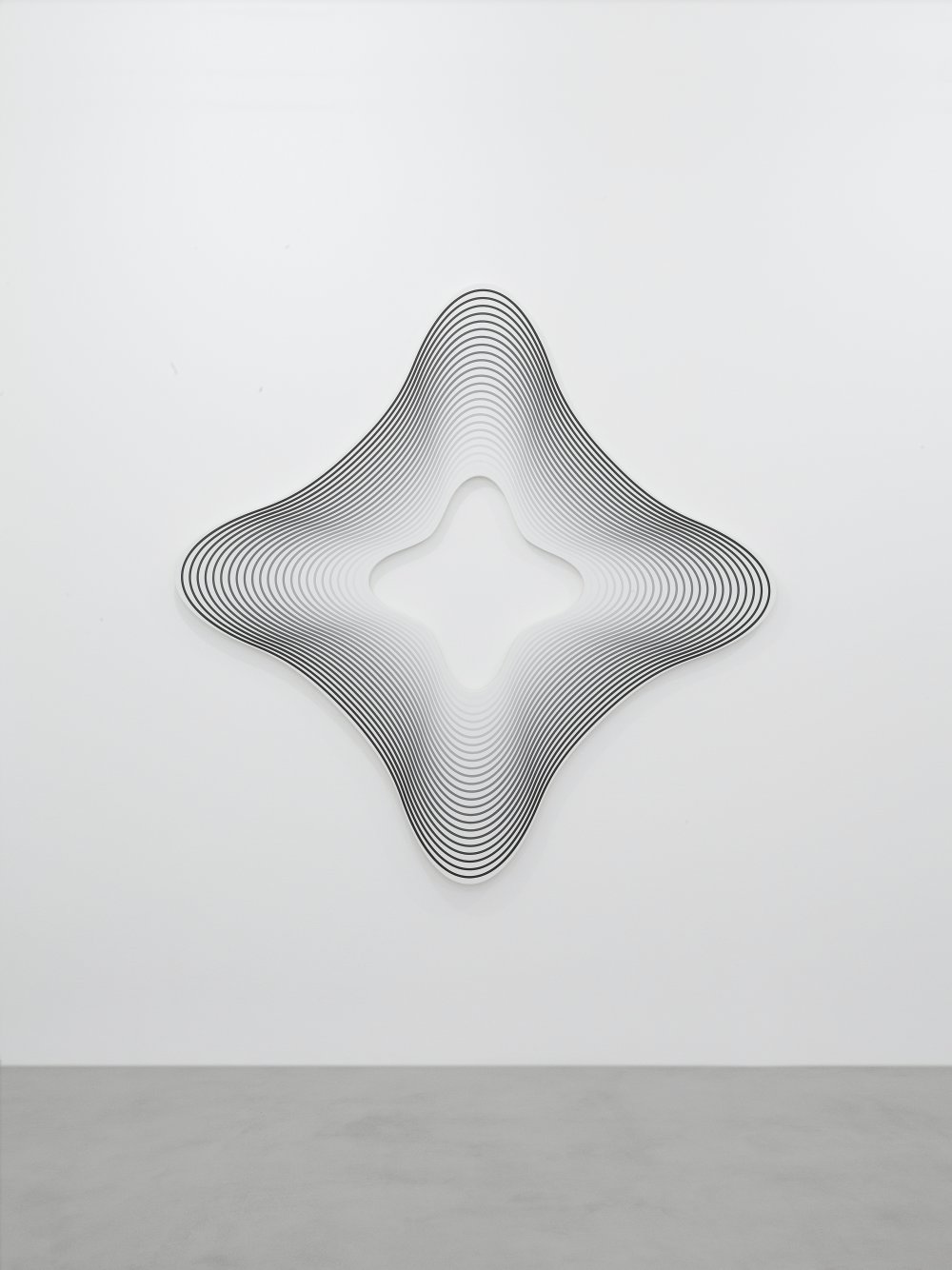 Philippe Decrauzat, (No Pussyfooting II), 2017