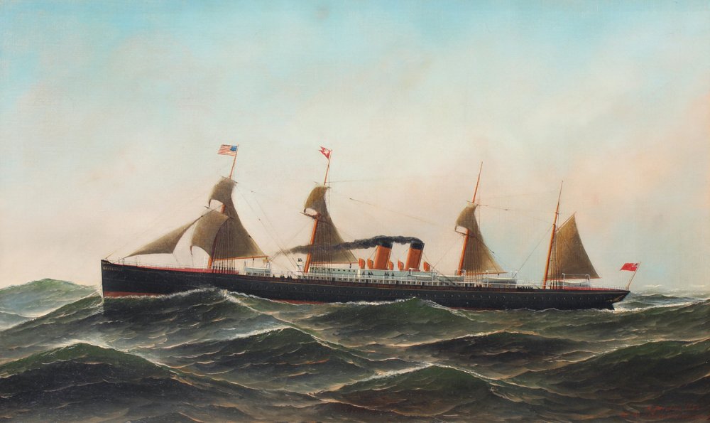 Antonio Jacobsen, The Steamship Britannic