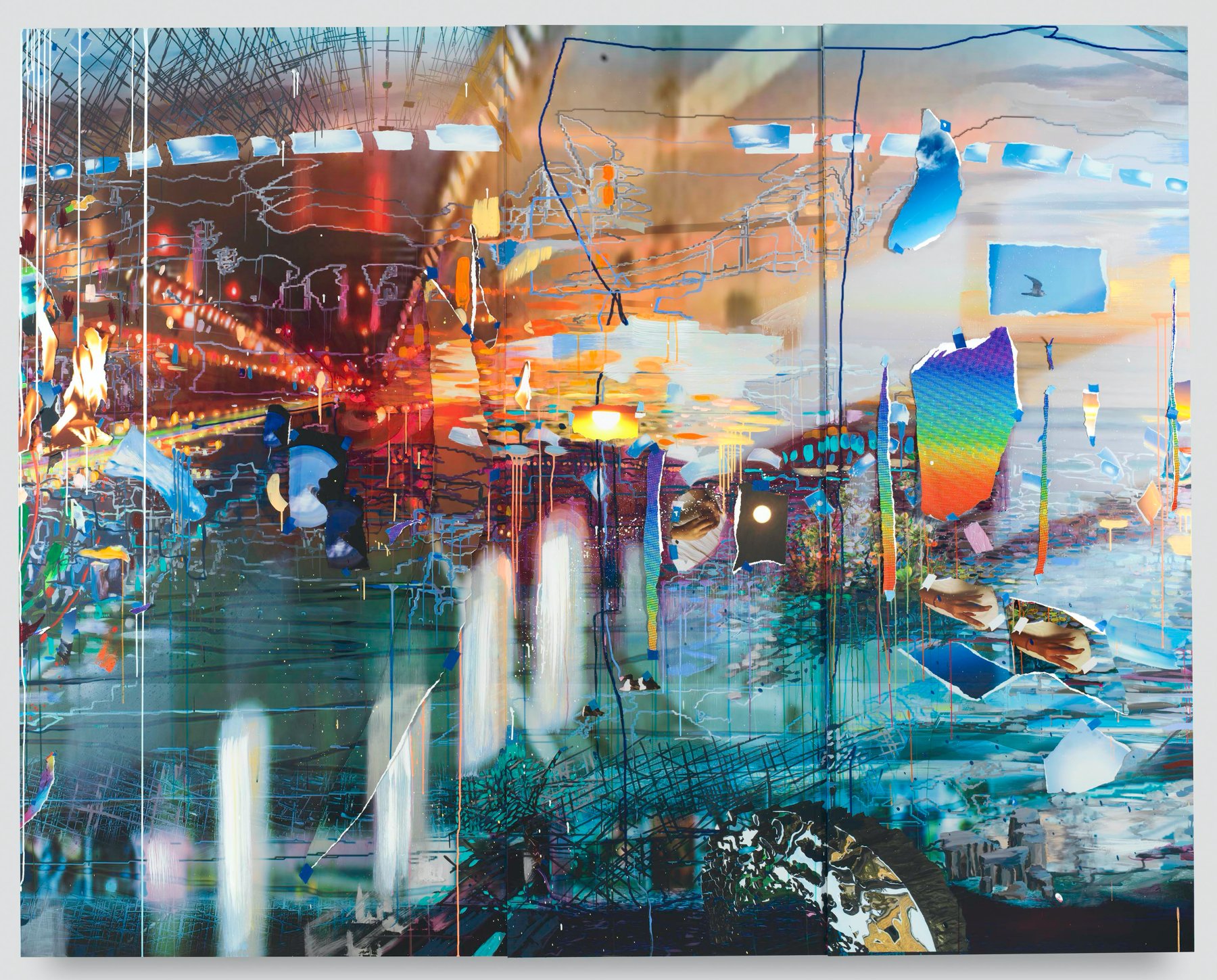 Sarah Sze, Free Fall, 2021