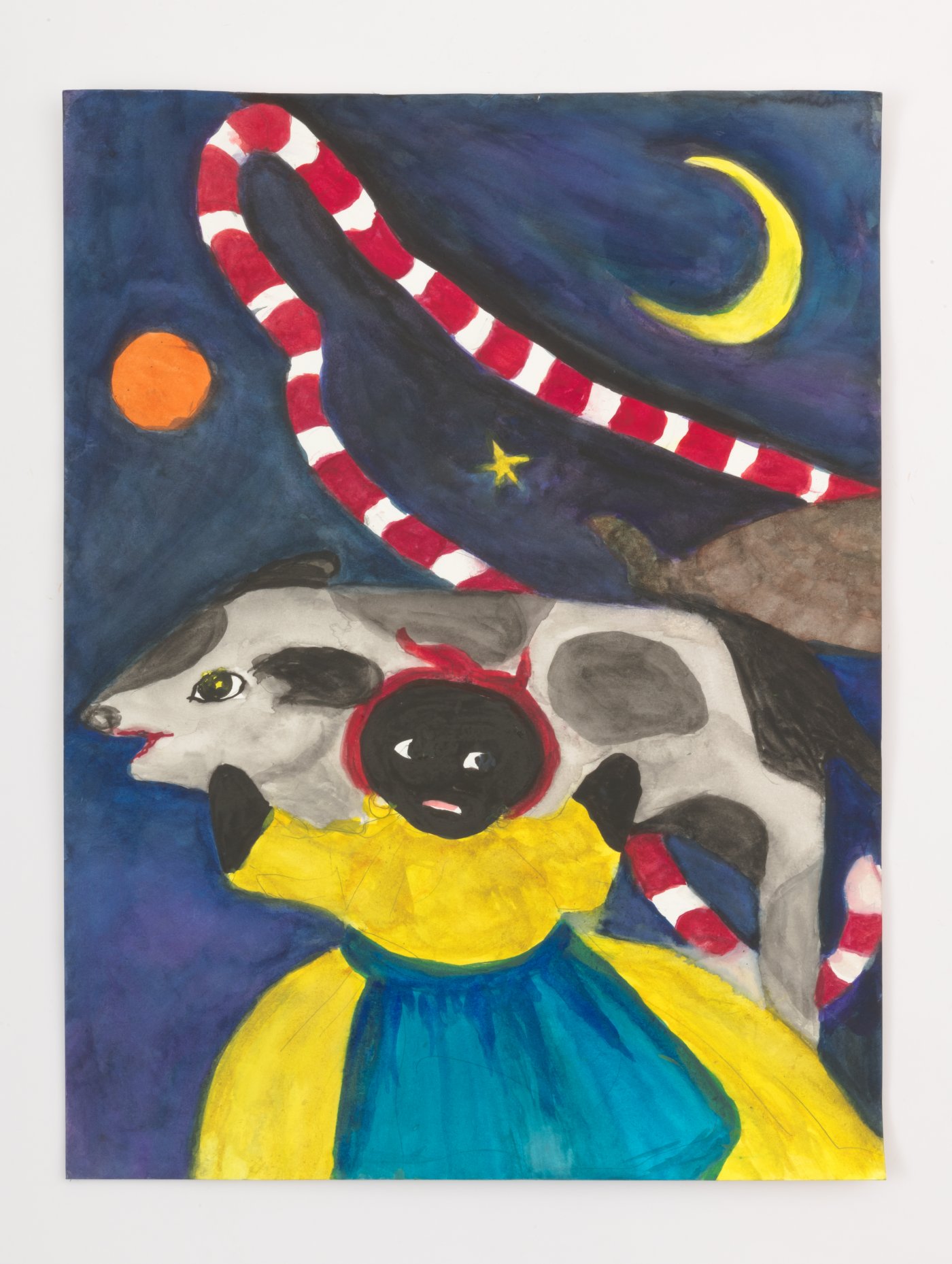 Betye Saar, Black Doll in Mystic Space, 2021