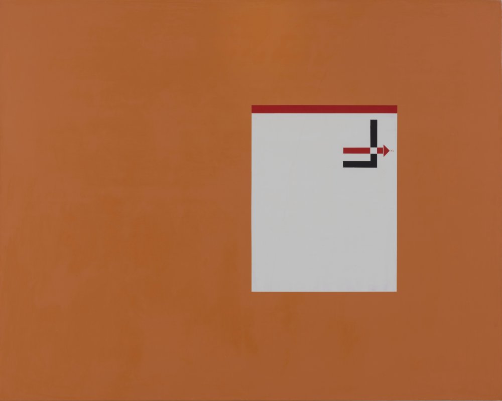 David Diao, El Lissitzky Letterhead, 2017