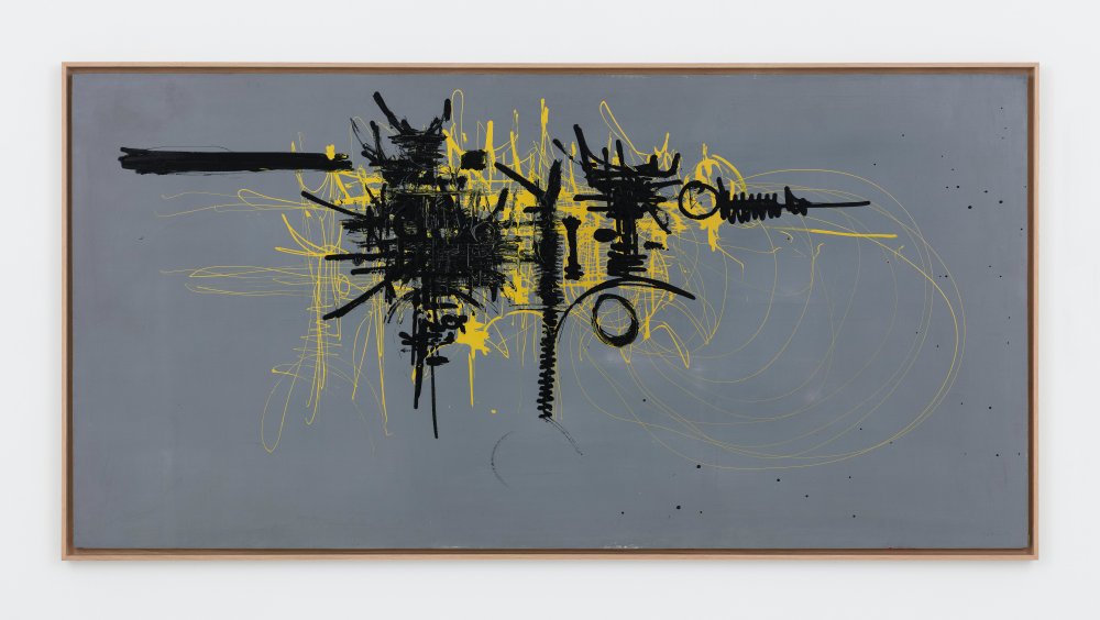 Georges Mathieu, Occision du duc Jehan de Bourgogne (Slaughter of the Duke Jehan de Bourgogne), 1957