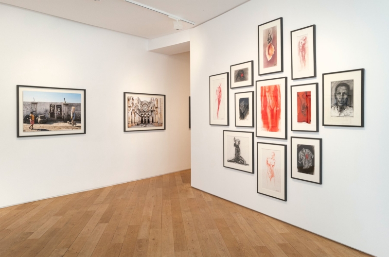 Image for Ernest Pignon-Ernest: Haïti, le secret cheminement du sang, at Galerie Lelong Matignon