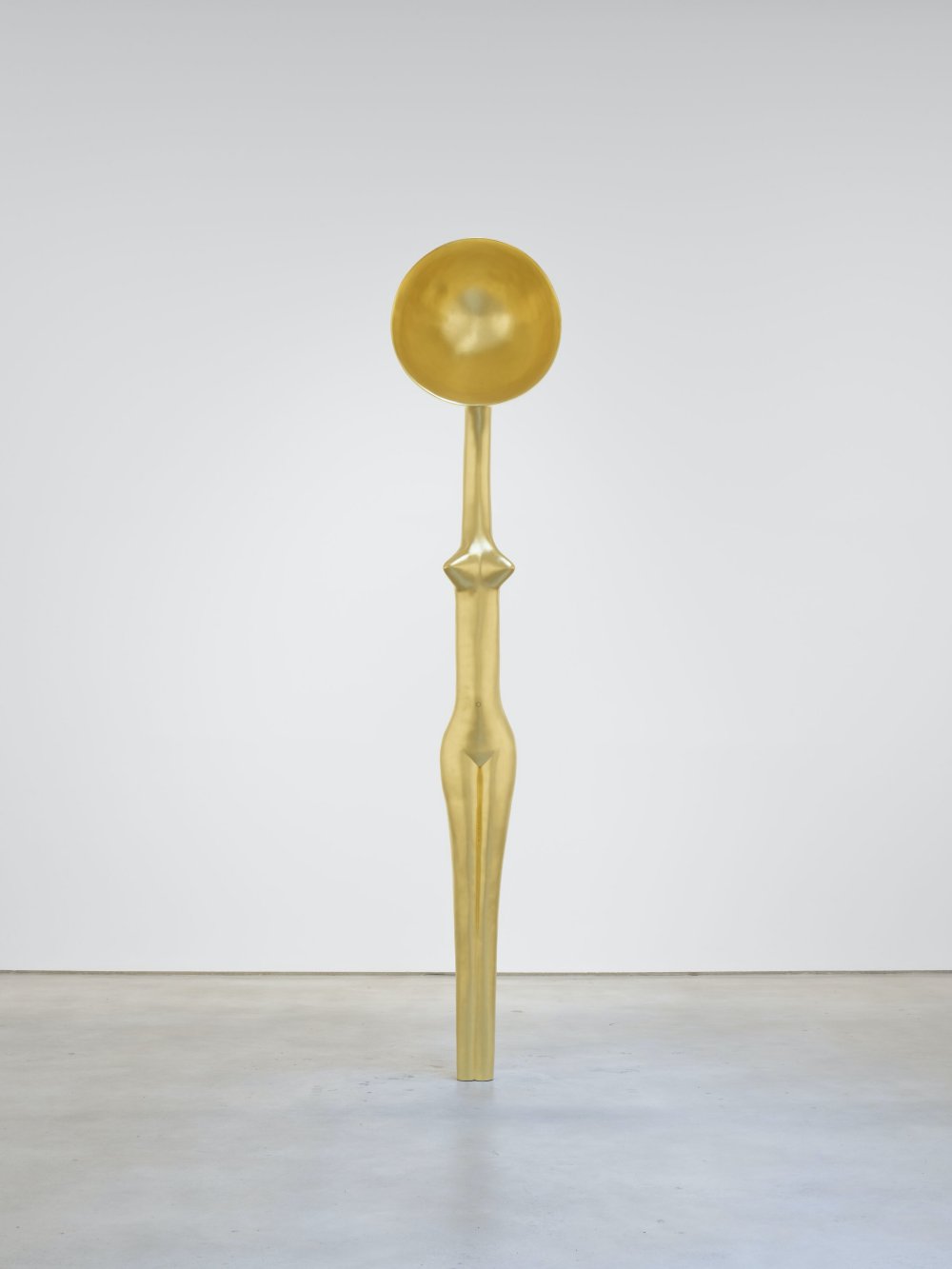 Simone Leigh, Sentinel IV (Gold), 2021