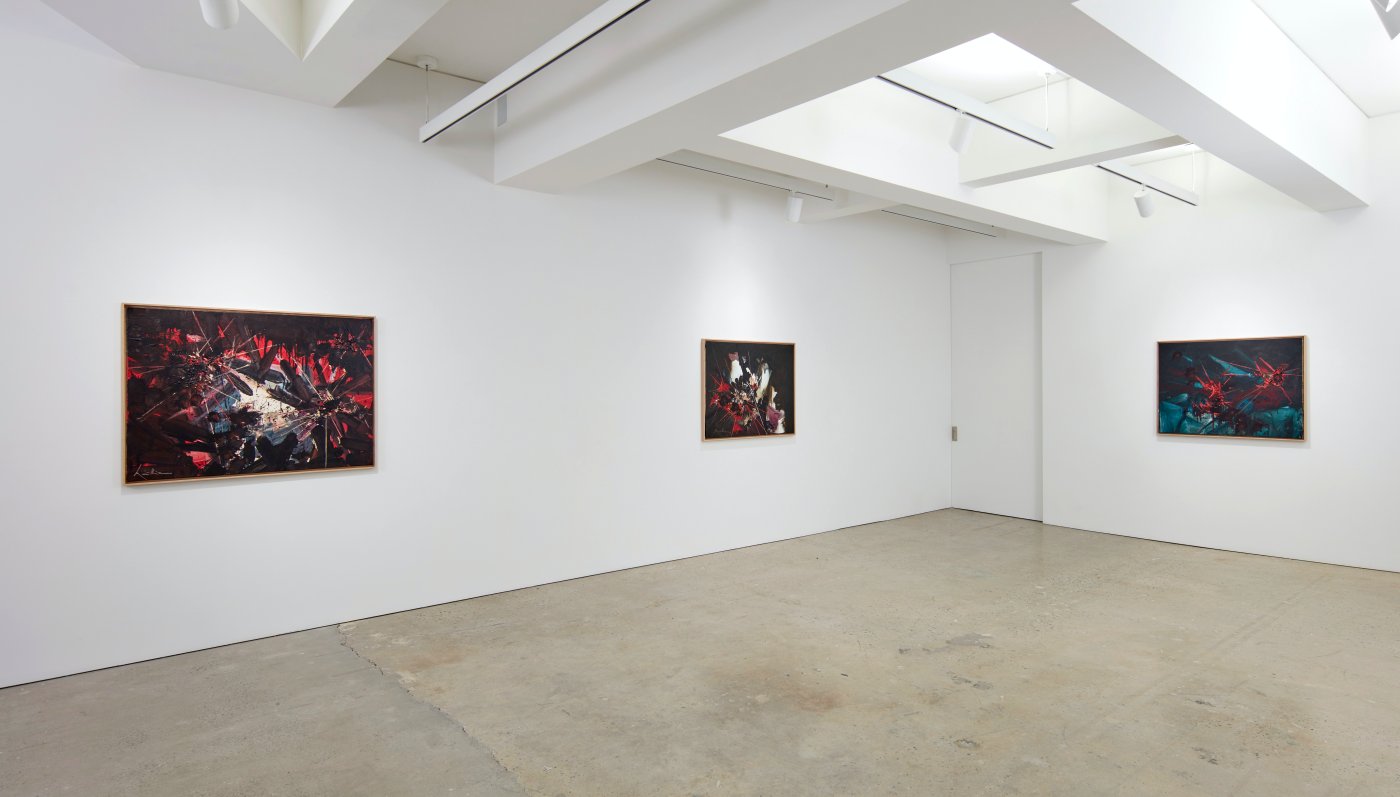 Installation image for Georges Mathieu, at Nahmad Contemporary