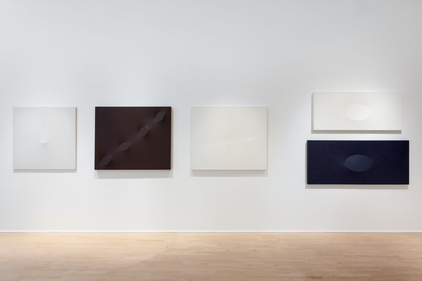 Installation image for Turi Simeti (1929-2021): A Homage, at The Mayor Gallery