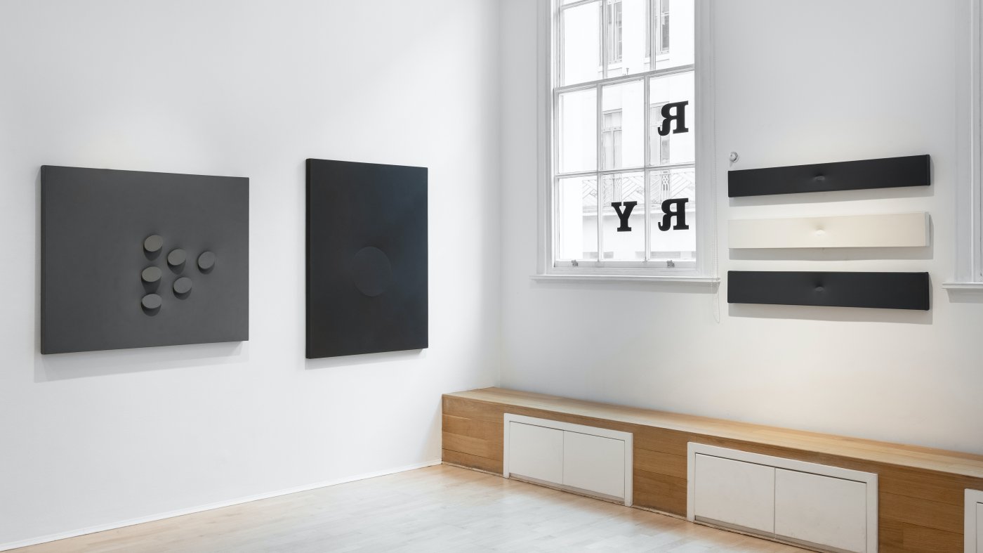 Installation image for Turi Simeti (1929-2021): A Homage, at The Mayor Gallery