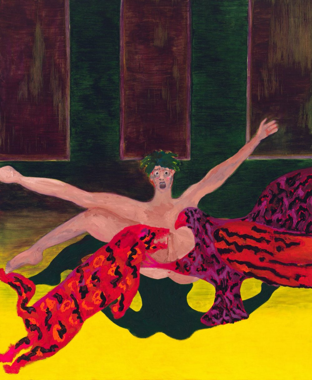 Florian Krewer, falling roses, 2021