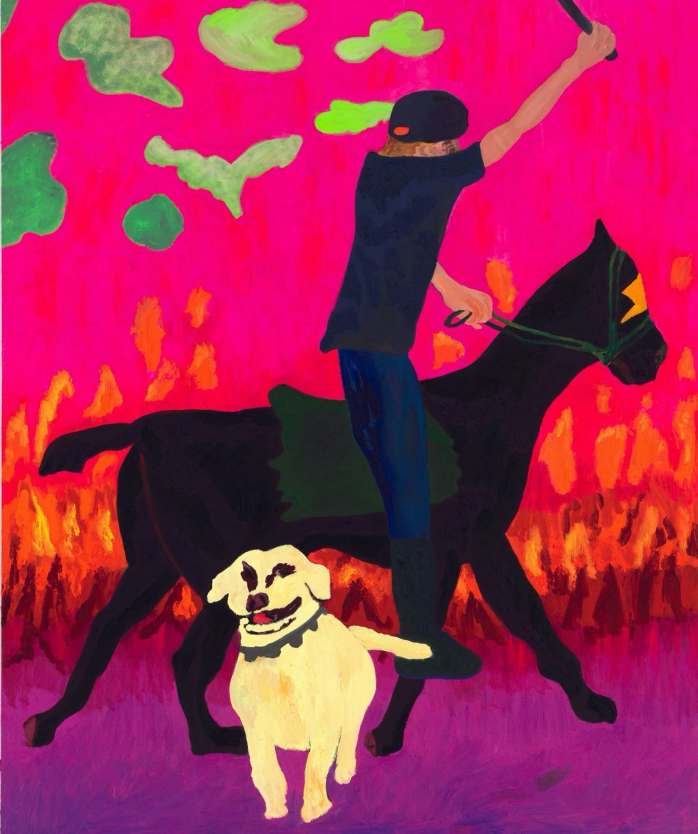 Florian Krewer, ride or fly II, 2021