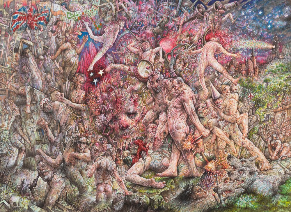Peter Howson, Vox Et Praeterea Nihil (A Voice and Nothing Besides), 2021