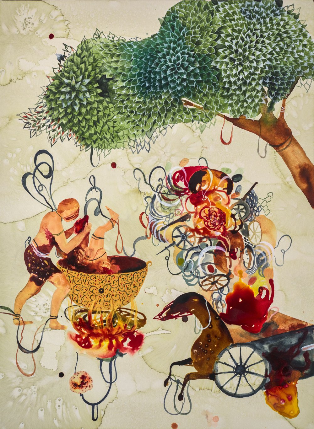 Nicola Samorì & Shiva Ahmadi, Carnage, 2018
