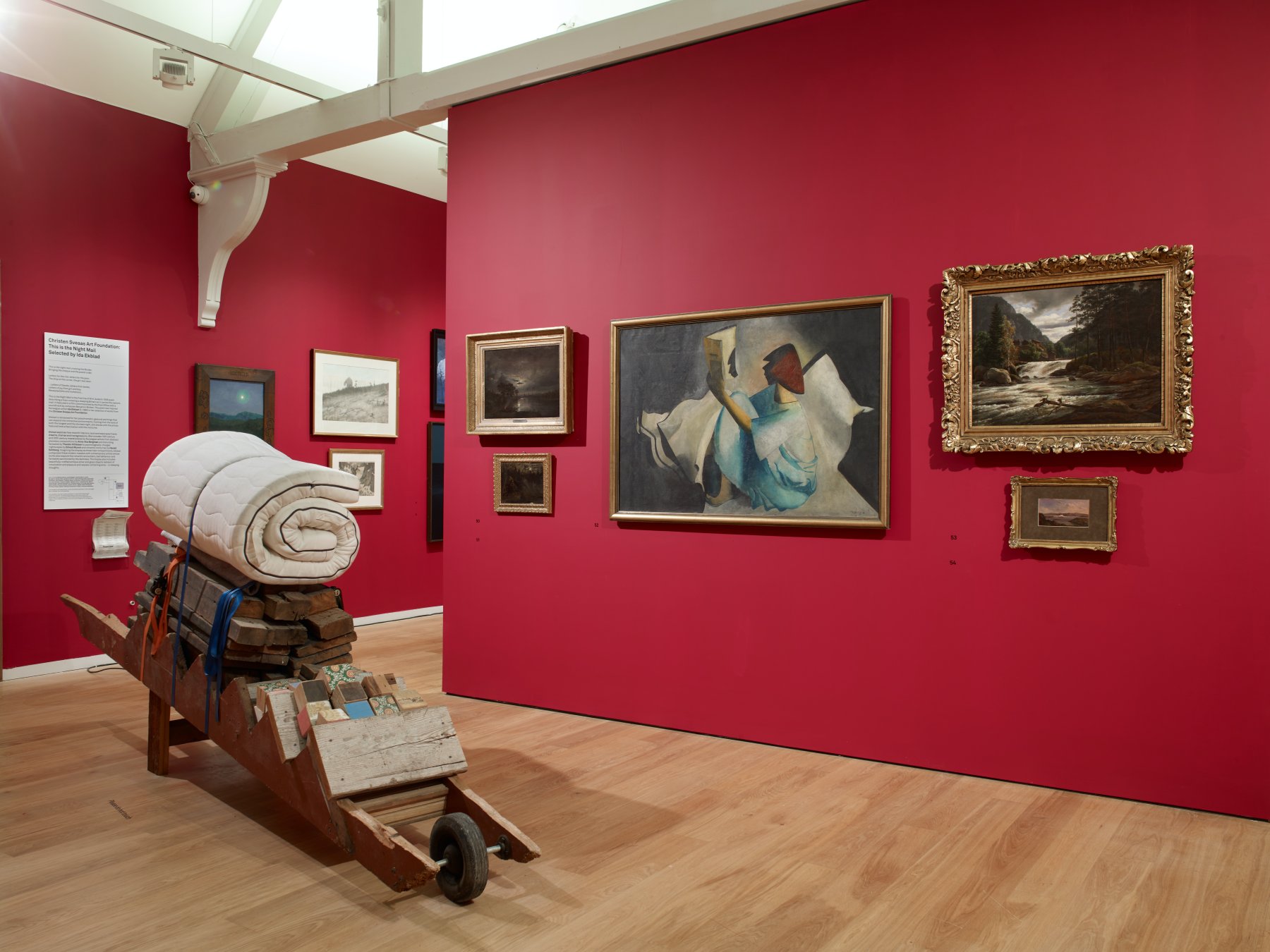 Image for Christen Sveaas Art Collection: This is the Night Mail selected by Ida Ekblad, at Whitechapel Gallery