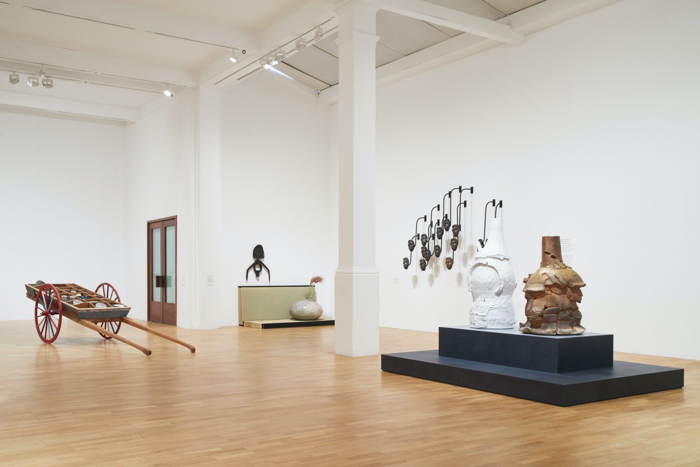 Installation image for Theaster Gates: A Clay Sermon, at Whitechapel Gallery