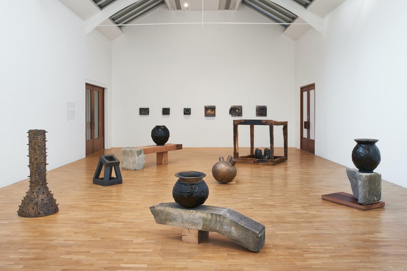Installation image for Theaster Gates: A Clay Sermon, at Whitechapel Gallery