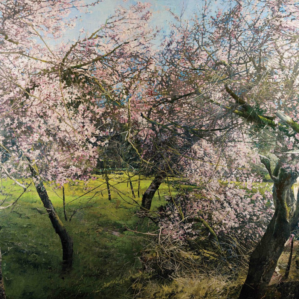 Matteo Massagrande, Frutteto in fiore, 2020